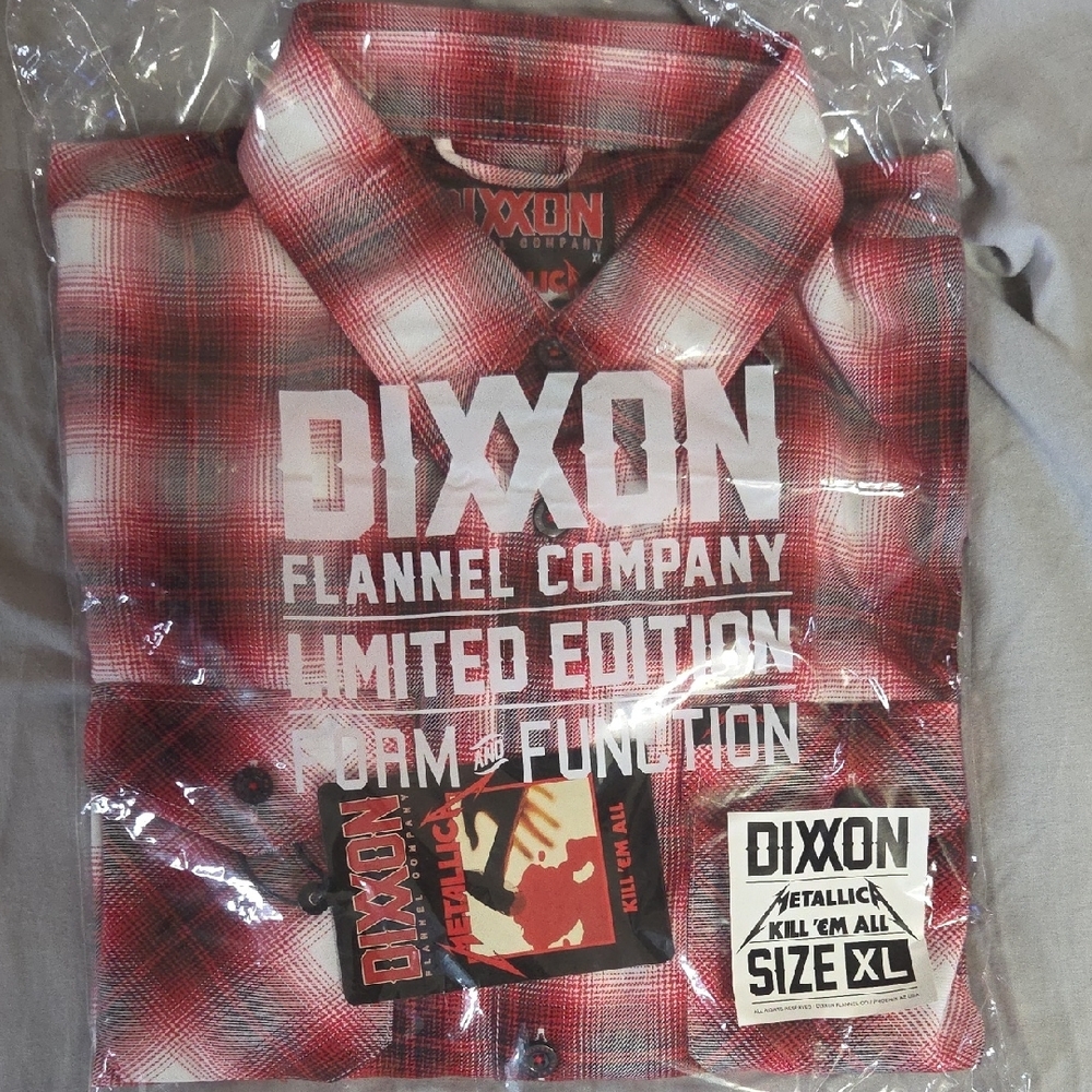 Dixxon Metallica Kill Em All Flannel